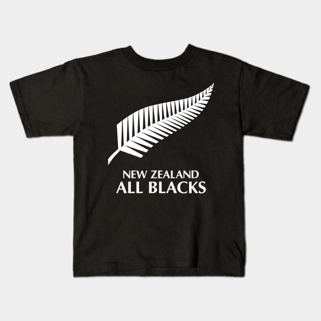 All Blacks Kids T-Shirt by Pawsitivity Park